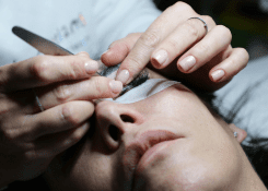 eyelash lifting tinting